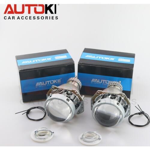 Free Shipping Update Autoki high bright G5 hid bi-xenon projector lens light for D2S H4 headlight