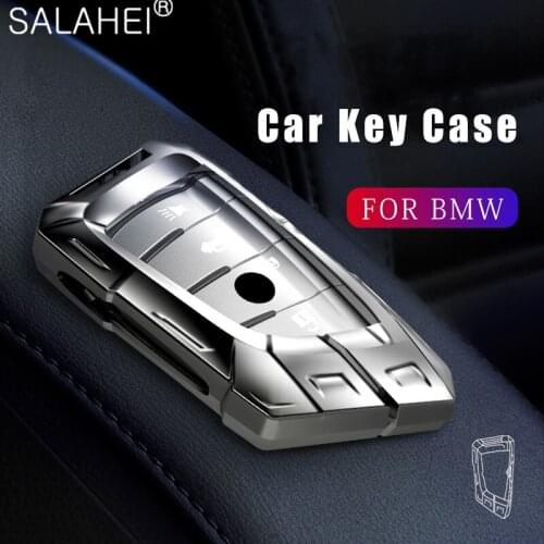 Zinc Alloy Car Key Case Cover Shell For BMW X1 X3 X4 X5 F15 X6 F16 G30 7 Series G11 F48 F39 520 525 f30 118i 218i 320i Protector
