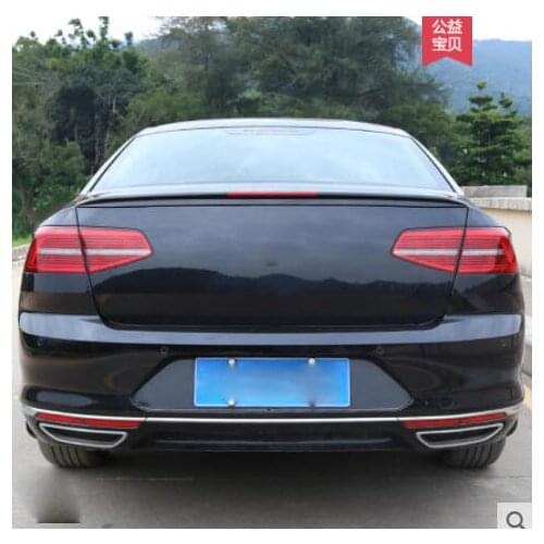 For 2019 Magotan B8 rear wing, Volkswagen 17-18 Magotan b8 car paint rear wing modification without punching decoration