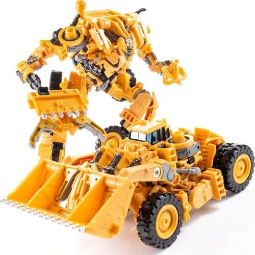 AOYI Transformation DD-02 8 In 1 Devastator Overload Roaring Rampage Scrapper Hook Bulldozer Action Figure Robot Model Toy Gift