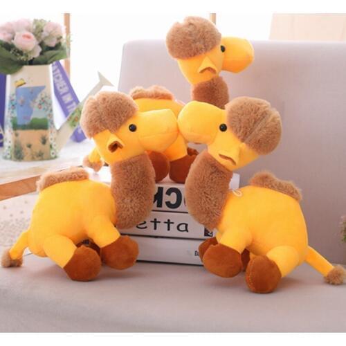 30cm Cute Camel Animal Plush Toy Soft Stuffed Kawaii Camel Doll Home Decoration Props Ornaments Collectible Kids Boys Girls Gift