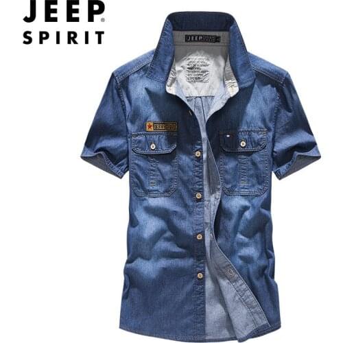 Jeep Mens Denim Shirts