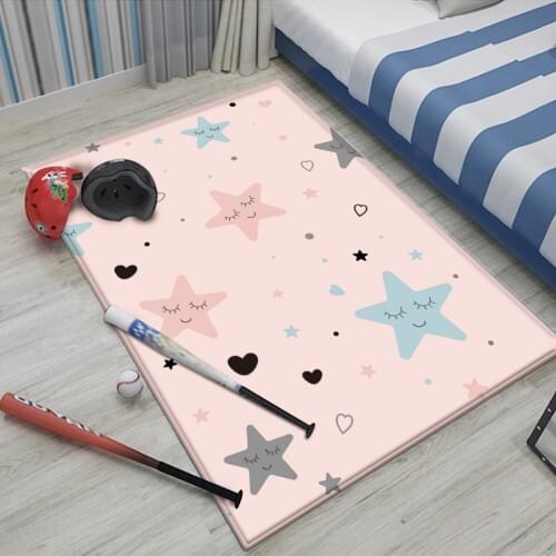 Animal Puzzle Game Learn For Baby Play Round Carpet in the childrens room 2021 Good Quality Rug Childrens Flannel Carpet Rug