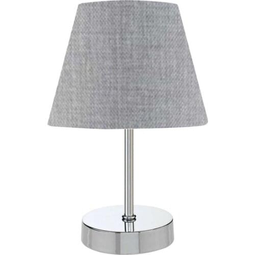 New Sun Metal Floor Standing Lamp Shade Table Lamp Chrome Gray Lampshade