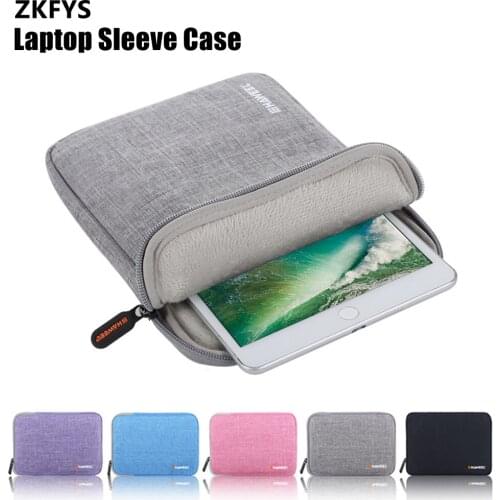 Portable Laptop Sleeve Bags 7.9 9.7 inch For MacBook iPad Notebook Handbag Waterproof Travel Carrying Bag Computer PC Bag