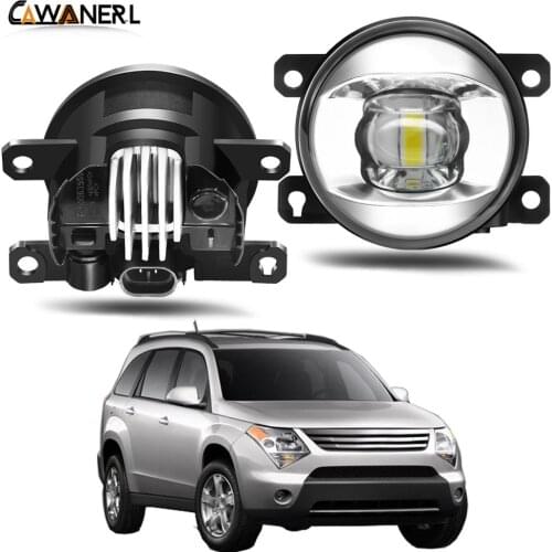 Fog Light Assembly H11 Car LED Lens Fog Lamp Daytime Running Light 30W 8000LM 12V For Suzuki XL7 XL-7 2007 2008 2009