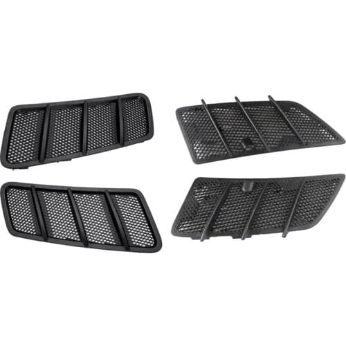 4Pcs Car Front Hood Vent Grille for Mercedes Benz W166 GL GL350 2012-2015 & W164 ML / GL Class 2008-2011