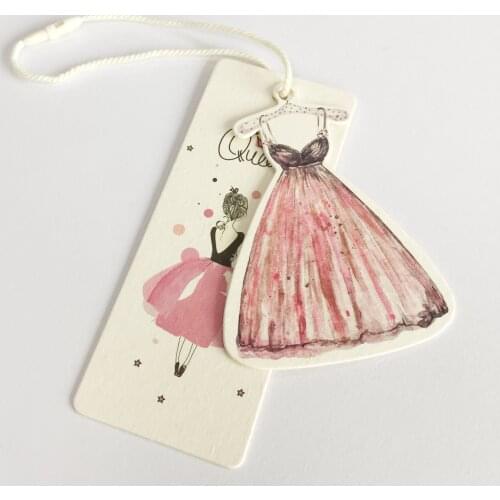 Luxury Custom Garment Printing Jeans Woody Paper Clothing Hang Tag