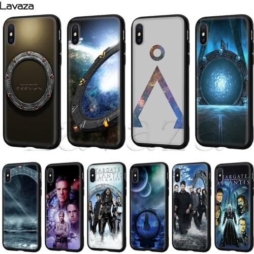 Lavaza Stargate Atlantis SGA Silicone Soft Case for iPhone 12 Mini 11 Pro XS Max XR X 8 7 6 6S Plus 5 5S SE