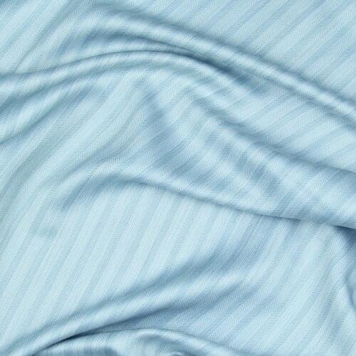 Light blue striped pure wool fabric wool fancy worsted fabric 275g/meter,WF238