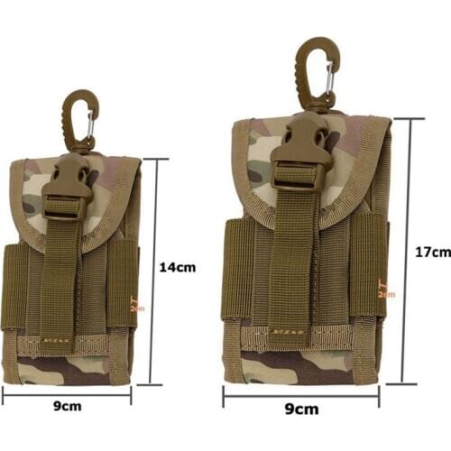 Outdoor Bags 5.5 inch Universal Army Tactical Bag Camping Hiking Sport Bags 2017 Outdoor