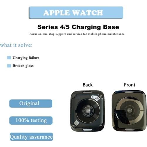 Series 5 40mm 44mm For Apple Watch Series 4 Back Battery Cover Set Housing Case Middle Frame Holder Dock Repair Parts