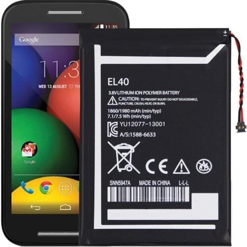 EL40 Battery For Motorola XT1022 XT1023 1021 Moto E 1St Gen Battery Replacement Repair Part