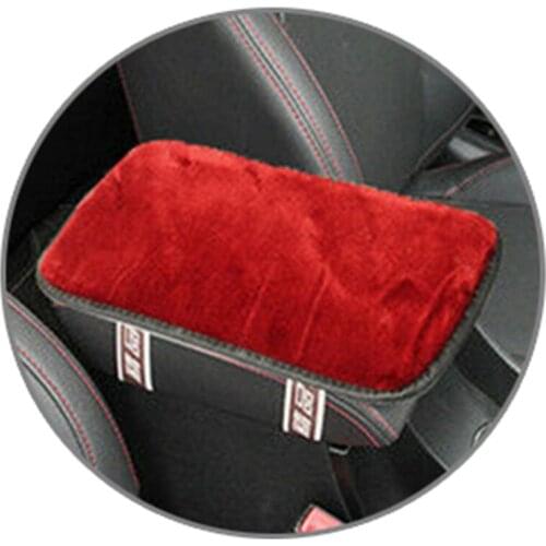 Car Automobiles Handrail Box Cover SUV Armrest Soft Pad Auto Center Console PU Leather Seat Cushion