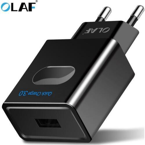 Crouch USB Charger Quick Charge QC 3.0 phone charger 5v 3A EU Plug Fast Charging For iPhone x 7 Samsung S8 Xiaomi Huawei P20 LG