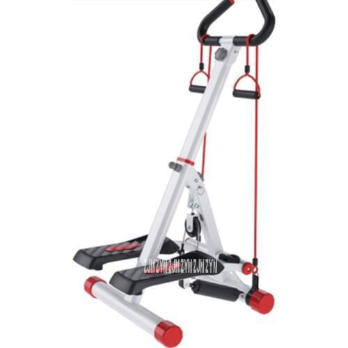 DDS331 Multifunctional Handrail Stepper Fitness Stepping Machine With Armrest Handrail Treadmill Hydraulic Climbing Machine