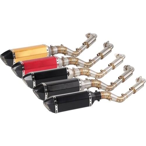 For Yamaha Nmax 155 / 125 (2015-2017) Full Exhaust System Muffler Pipe Slip On DB Killer Motorbike Connect Tube Front Headers