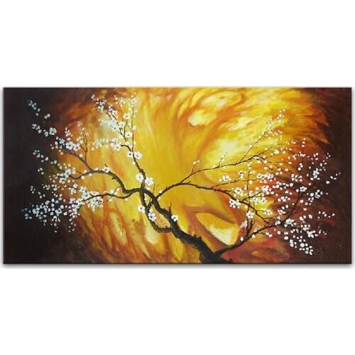 DONGMEI OILPAINTING Hand painted oil painting Home Decor High quality Art painting flower pictures Gift DM15031912