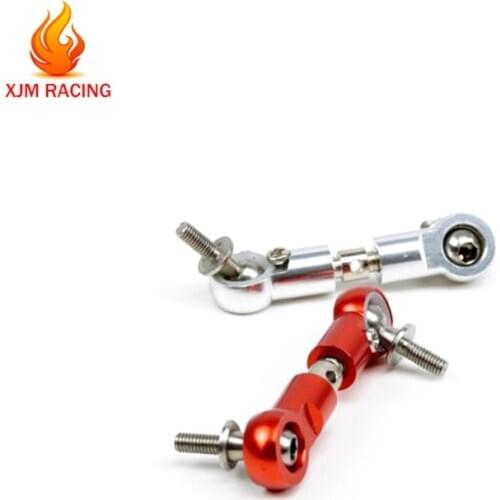 CNC Metal Pull Rod Steering Servo Arm for 1/5 Hpi Rofun Rovan KM Mcd Gtb Racing Baja 5b 5t 5sc Ss Losi 5ive T Truck Rc Car Parts