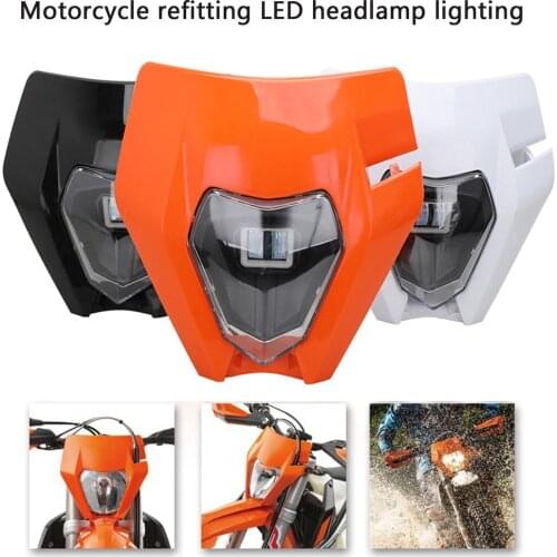 New Motorcycle LED Headlight Headlamp Head Lamp Light For KTM EXC EXCF SX SXF XC XCF XCW XCFW 125 150 250 300 350 450 530
