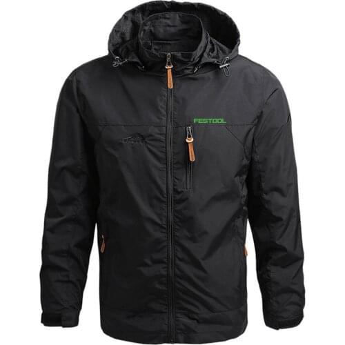 Festool Tools 2021 New Mens Classic Style Comfortable Zipper Hoodies Sweatshirts Hooded Sweatshirts Coat Male Hooded Jackets