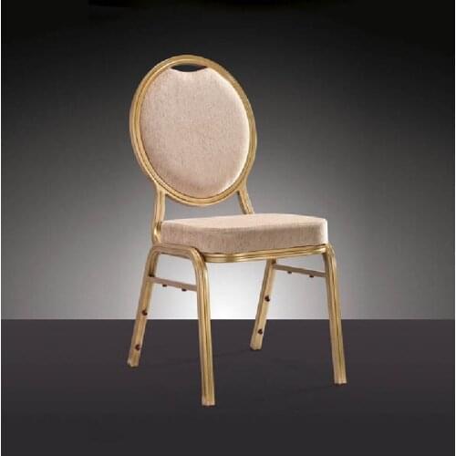 Wholesale luxury quality strong round back stacking banquet chair LQ-L1052