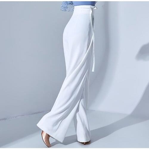 L21204K Latin Dance Dress Women Trousers High Waist Design Latin Dance Pants Ballroom Modern Belly Dancing Performamnce L2125