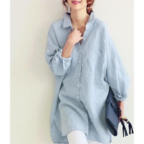 ROPALIA Women's Oversized Shirts