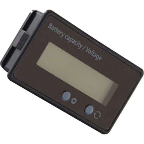 Universal Waterproof 6-63V Digital LCD Display Acid Lead Lithium Battery Capacity Voltage Indicator Tester Device