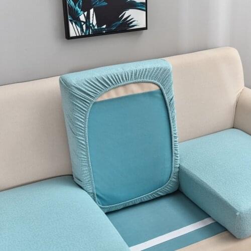 Waterproof sofa cushion cover furniture protection cover jacquard thick sofa stretch sofa seat cover cushion cover