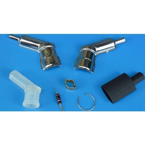 1Set DLE 35RA 55RA Engines Spark Plug Cap Ignition Cover Sparking Adapter Parts for RC Aircraft Gas Petrol Engine