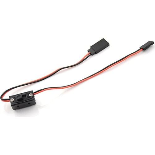 1pc RC Control Receiver Power Switch Receiver Battery On/Off With JR Lead Connectors