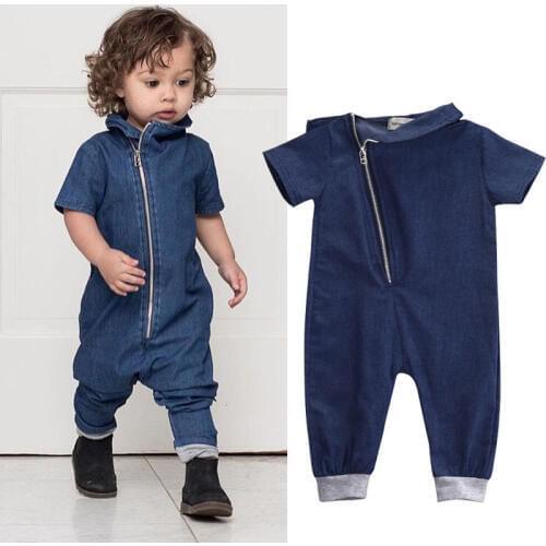 Baby Rompers 2018 Summer Short Sleeve Newborn Baby Boy Girl Costume Romper Playsuit Baby Clothes Cute Clothing