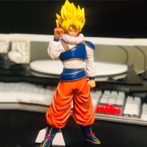 Dragon Ball Z Son Goku Anime Figure Legends Goku SSJ Space Suit PVC Figurine Dragon Ball Super Figma DBZ Brinquedos Figma Toys