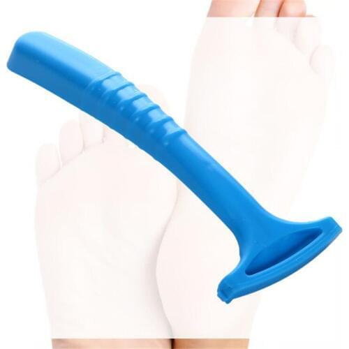 New 200pcs/lot Dead Skin Removal Tool Fashion Metal+Plastic Professional Foot Care Pedicure Hine Hard Feet Skin Cutter