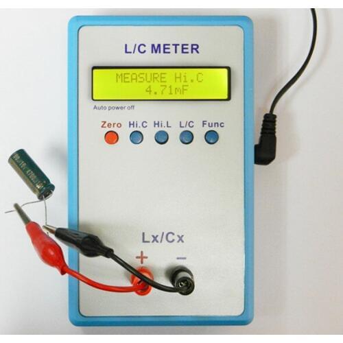 LC200A Handheld L/C Meter Inductance Capacitance Meter Tester Digital Multimeter
