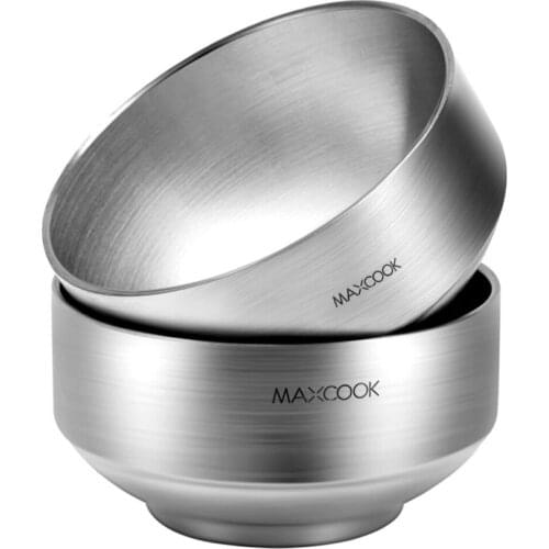 Stainless Steel Serving Bowl for Soup Milk Porridge Unbreakable Camping 5"