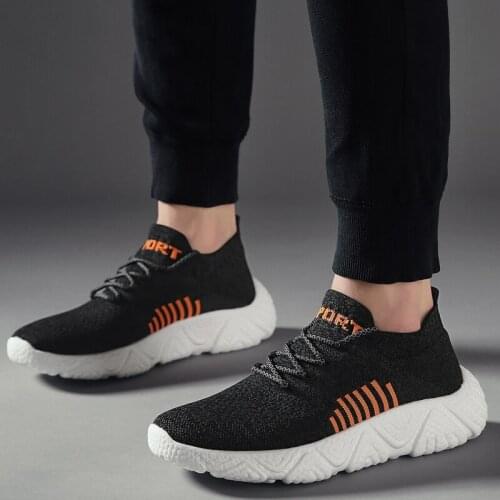 2021 fall fashion new mens socks shoes ultra light breathable comfortable mesh running shoes low-top flat shoes walking shoes