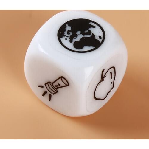 Party Games Story Dice Puzzle Board Game Telling Story Metal Boxes Family/party/friends Parents with Children Kids Gift Plastic