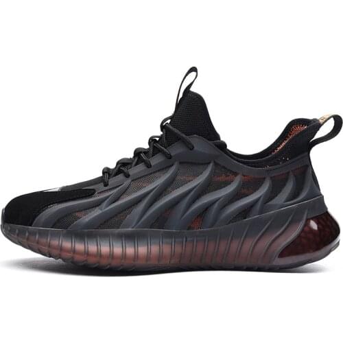 Brand New Men Casual Sport Running Shoes Spring Breathable Air Knit Mesh Street Cool Sneakers Tide Comfortable Trainers 3 Colors