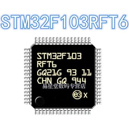 1PCS 100% new original authentic STM32F103RFT6 QFP-64 32F103RFT6 QFP64 32-bit microcontroller chip