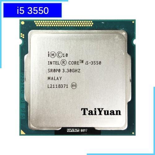 Intel Core i5-3550 i5 3550 3.3 GHz Quad-Core CPU Processor 6M 77W LGA 1155