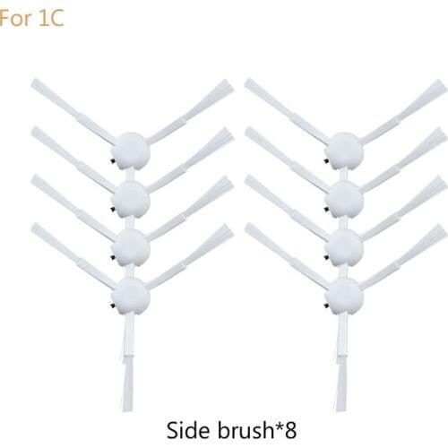 8PCS robot vacuum cleaner side brush accessories for xiaomi mijia 1C vacuum cleaner automatic cleaning brush parts