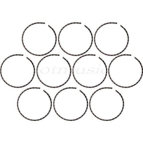 10pcs Wood Ukulele Rosette,Inlay Sound Hole Rosette,Inner Diameter:61mm