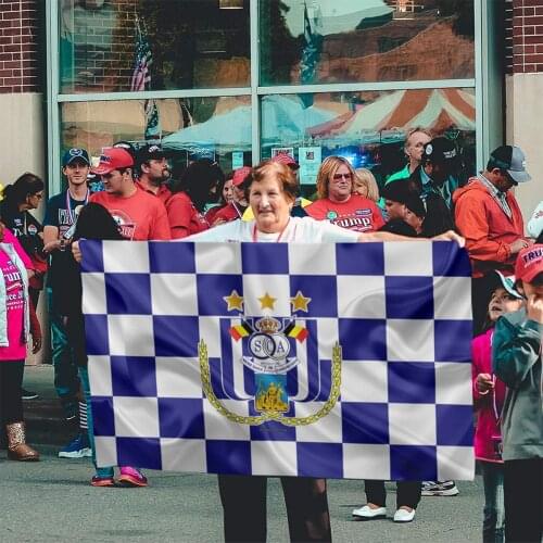 Rsc Anderlecht 1811 Flag Banner Home Outdoor Gift Party Lesbians Flag Buddhist Netherlands