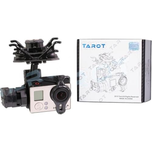 Tarot T4-3D Dual Shock-Absorber Gimbal For Gopro Hero4/3+/3 Double Shock Absorber TL3D02 50% OFF