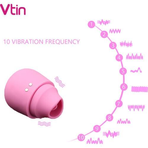 Tongue Jumping Eggs Vibrator For Women Vagina Nipple Sucker Clit Stimulator Female Masturbator Sex Toys for Woman