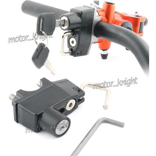 Motorcycle 7/8"22mm CNC Helmet Lock For BMW G310R/GS G650GS R Nine T R1200RS/R S1000RR S1000XR S1000R HP4