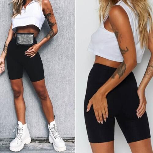 Free Shipping New Women Stretch Basic Shorts Beach Leggings Cycling Dance Soft Casual Bottom