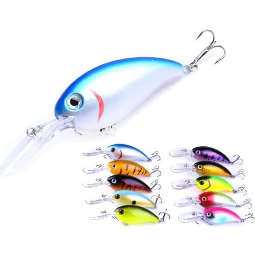 1pcs Plastic Wobbler Fishing Lure 100mm 14g 3D Eyes Hard Bait Floating Minnow Crankbait Bass Carp Bait Fishing Tackle Pesca